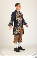  Photos Man in Historical Dress 31 16th century Blue suit Historical Clothing a poses whole body 0008.jpg